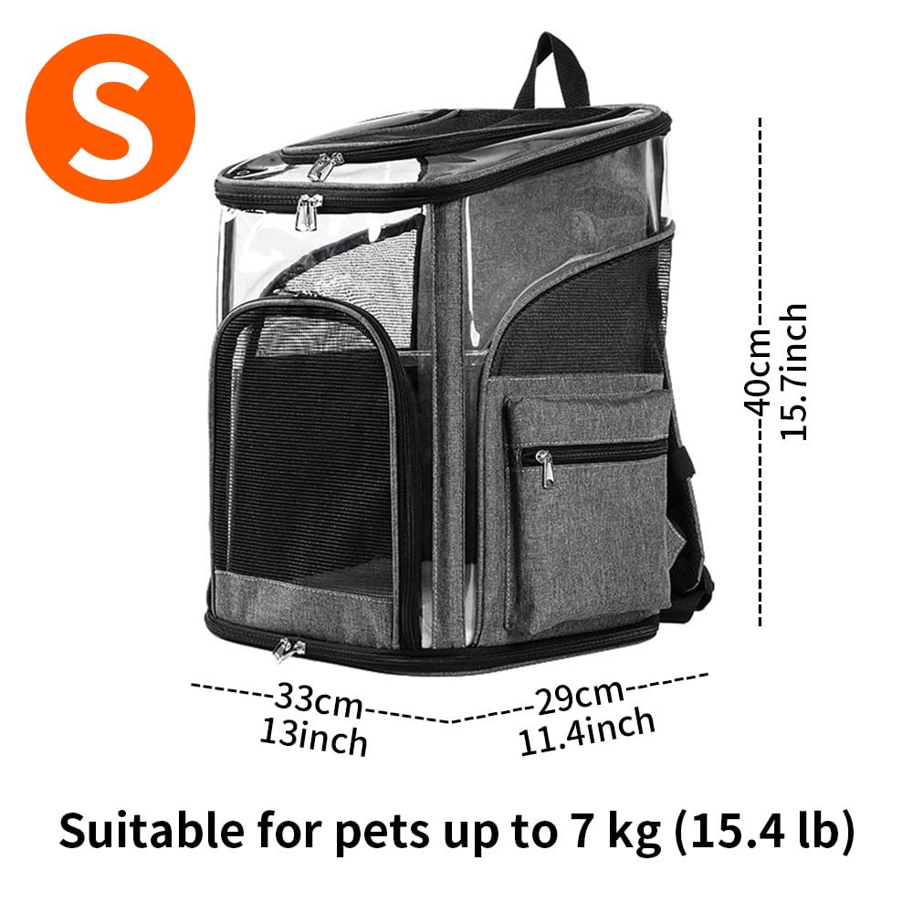 LIFEBEA Cat Pet Carrier Backpack Small